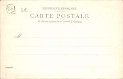 La POSTAL Compiegne de la VENDIMIA el ataque frontal del castillo dimensiona el parque la casa central