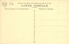 VINTAGE POSTCARD Abbeville Court De I' Town hall