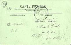 VINTAGE POSTCARD Abbeville the Church Holy Vulfran