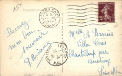 VINTAGE POSTCARD Cathedral Of Amiens the Master Furnace bridge