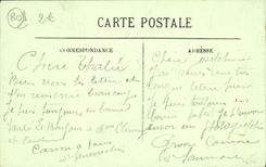 VINTAGE POSTCARD Amiens Rasace Of the Transept