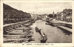 CPA Amiens Le Marche Sur I'Eau