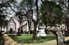 MODERN CARD Amiens the Public garden St Denis Places Rene Goblet