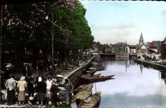 MODERN CARD Amiens Goes On I' Eau