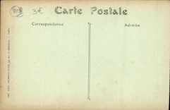 VINTAGE POSTCARD Amiens the Library And the Monument De Small Frederiec