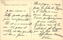 CPA Amiens La cathedrale
