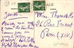 VINTAGE POSTCARD Amiens Cathedral Apse