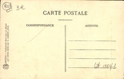 VINTAGE POSTCARD Amiens Cathedral Stalls Of the Chorus