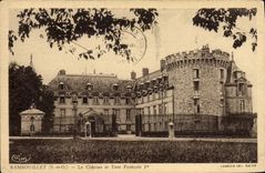 CPA Rambouillet Le Chateau Et Tour Francois 1er