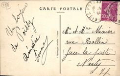 CPA Poissy Bord De Seine