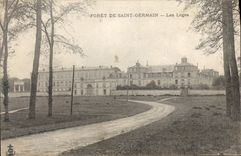 CPA Foret De Saint Germain Les Loges Chateau