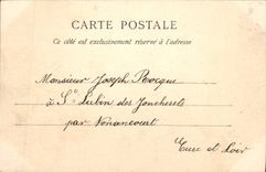 VINTAGE POSTCARD Drill Of Saint Germain Loges the Castle