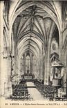 CPA Amiens L'Eglise Saint Germain La nef