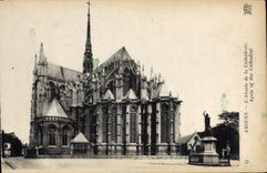 CPA Amiens L'Abside De La Cathedrale 