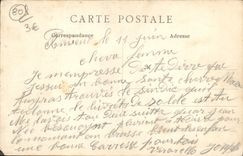 CPA Amiens La Cathedrale L'Enfant Pleureur