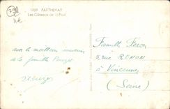 VINTAGE POSTCARD Parthenay Slopes Of St Paul