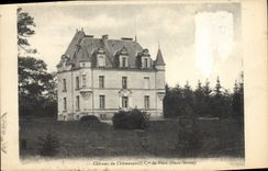 VINTAGE POSTCARD Castle De Chateauneuf Glazes