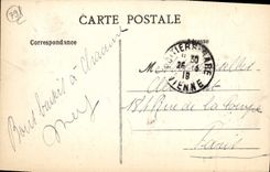 VINTAGE POSTCARD Castle De Chateauneuf Glazes