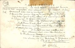 VINTAGE POSTCARD Vault Stick the Pond Of Loges