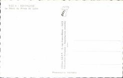 POSTAL MODERNA aldea de Eze el paladar de príncipe De Suede