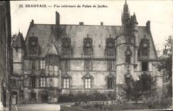 CPA Beauvais Vue Interieure Du Palais De Justice