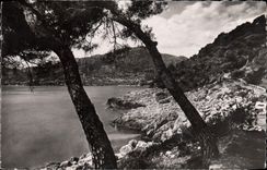 MODERN CARD the Dimension Of Azure Surroundings Of Menton the Cape Martin