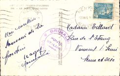 CPA Franco Italienne Le Pont Saint Louis