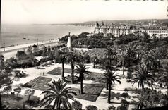 CPM Nice Les Jardins Albert 1er La Promenade des Anglais