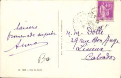 Calle de Eze de la POSTAL de la VENDIMIA de Barri