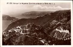 CPA Eze Vue Sur La moyenne corniche pres de la Belle Vue