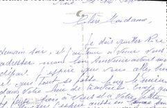 POSTAL MODERNA aceituna-árboles y cabo entrados Eze Ferrat