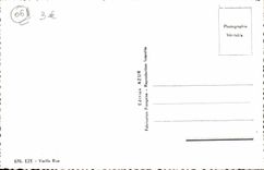 POSTAL MODERNA calle de la mujer mayor de Eze