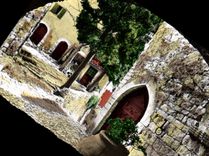 POSTAL MODERNA aldea de Eze