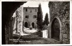 POSTAL MODERNA lugares de la mujer mayor de la aldea de Eze del planeta