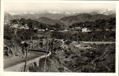 POSTAL MODERNA aldea de Eze la cornisa grande con el collar de Eze y de la gama alpestre