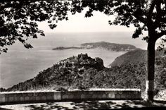 POSTAL MODERNA aldea y el cabo Ferrat de Eze