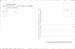 POSTAL MODERNA linterna de la mujer mayor de la aldea de Eze del castillo de príncipe de Suede