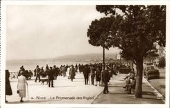 CPA Nice La Promenade Des Anglais