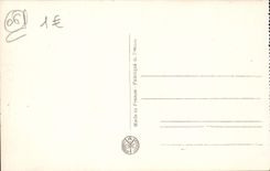 POSTAL de la VENDIMIA Niza la caminata del inglés y del montaje del boro