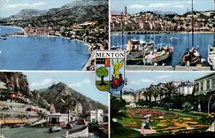 CPM Souvenir De Menton Vue Generale Les fetes du citron