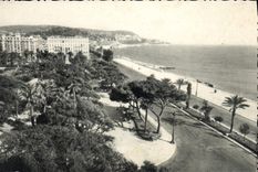 CPA Nice Vue Des Jardins Albert 1er