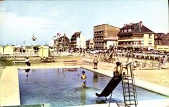 CPM Cayeux Sur Mer Piscine Et Jardin D'Enfants