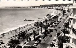 POSTAL MODERNA Niza la bahía de los ángeles