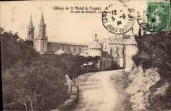 CPA Abbaye de St Michel de Frigolet Un coin de l'abbaye 