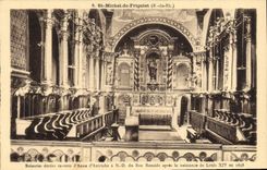 CPA St Michel de Frigolet Boiseries dorees ex vote d'Anne d'Autriche a ND du Bon Remede 