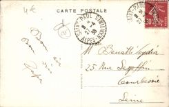 La POSTAL San Pablo de la VENDIMIA del mesón del VAr del oro se zambulló una esquina de las terrazas