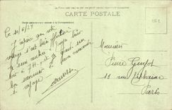 VINTAGE POSTCARD Troyes the Argence Fountain the circus