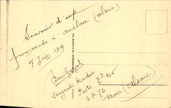 VINTAGE POSTCARD Blick Von DER Ruins Andlau aut Barr