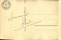 VINTAGE POSTCARD Mount co. Odile Mannesltein