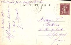 VINTAGE POSTCARD Surroundings of Annecy the Castle of Menthon St Bernard